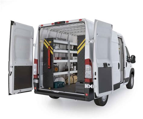 ram promaster van storage